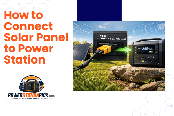 How to Connect Solar Panel to Power Station