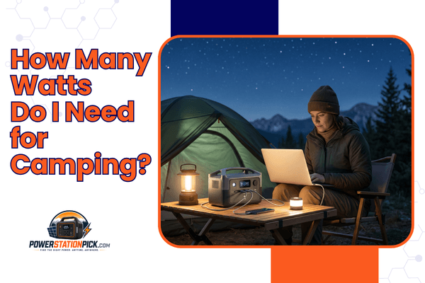 How Many Watts Do I Need for Camping? (The Definitive 2026 Sizing Guide)
