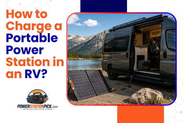 How to Charge a Portable Power Station in an RV