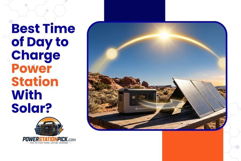 Best Time of Day to Charge Power Station With Solar