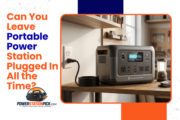 Can You Leave Portable Power Station Plugged In All the Time