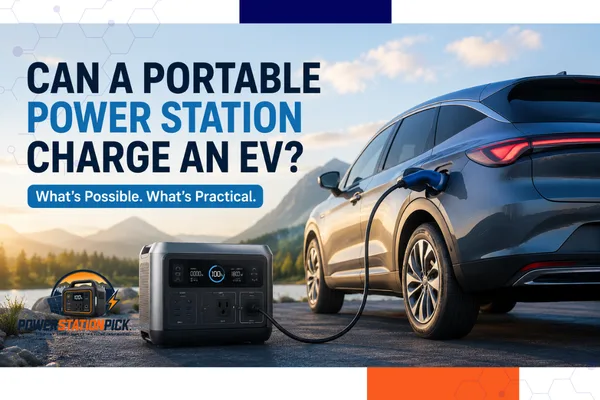 Can a Portable Power Station Charge an EV (1)